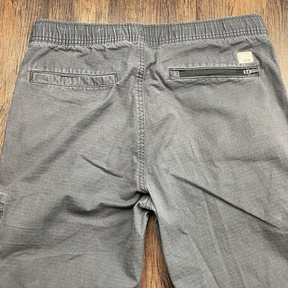 Vuori Ripstop Pant Men Climber Drawstring Hiking Charcoal Dura Terra Size Small - Picture 4 of 10
